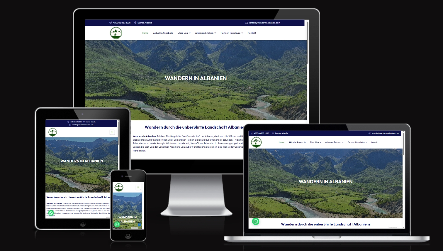 wanderninalbanien.com